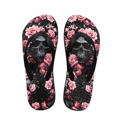 Image of a pair of beach flip flops with a sleek design, featuring a comfortable yoga mat footbed, non-slip sole, and water-friendly materials. Perfect for summer outings, beach walks, and casual occasions.