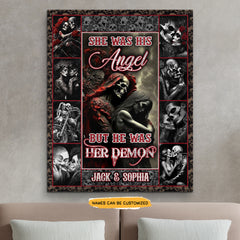 True Love - Custom Personalized Canvas Anniversary Gift