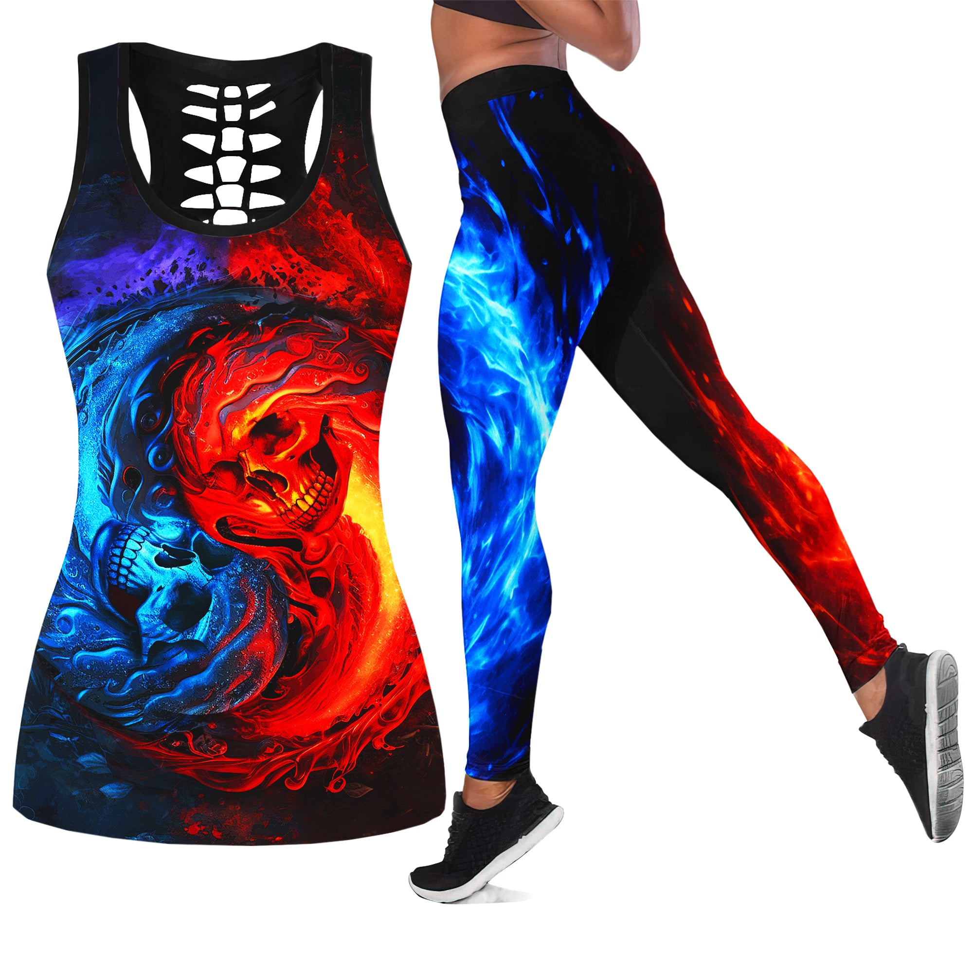 Comfortable and trendy women's combo tanktop and leggings