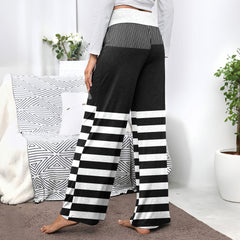 Gothic Grinline Art Women's High-waisted Wide Leg Pants