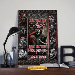 True Love - Custom Personalized Canvas Anniversary Gift