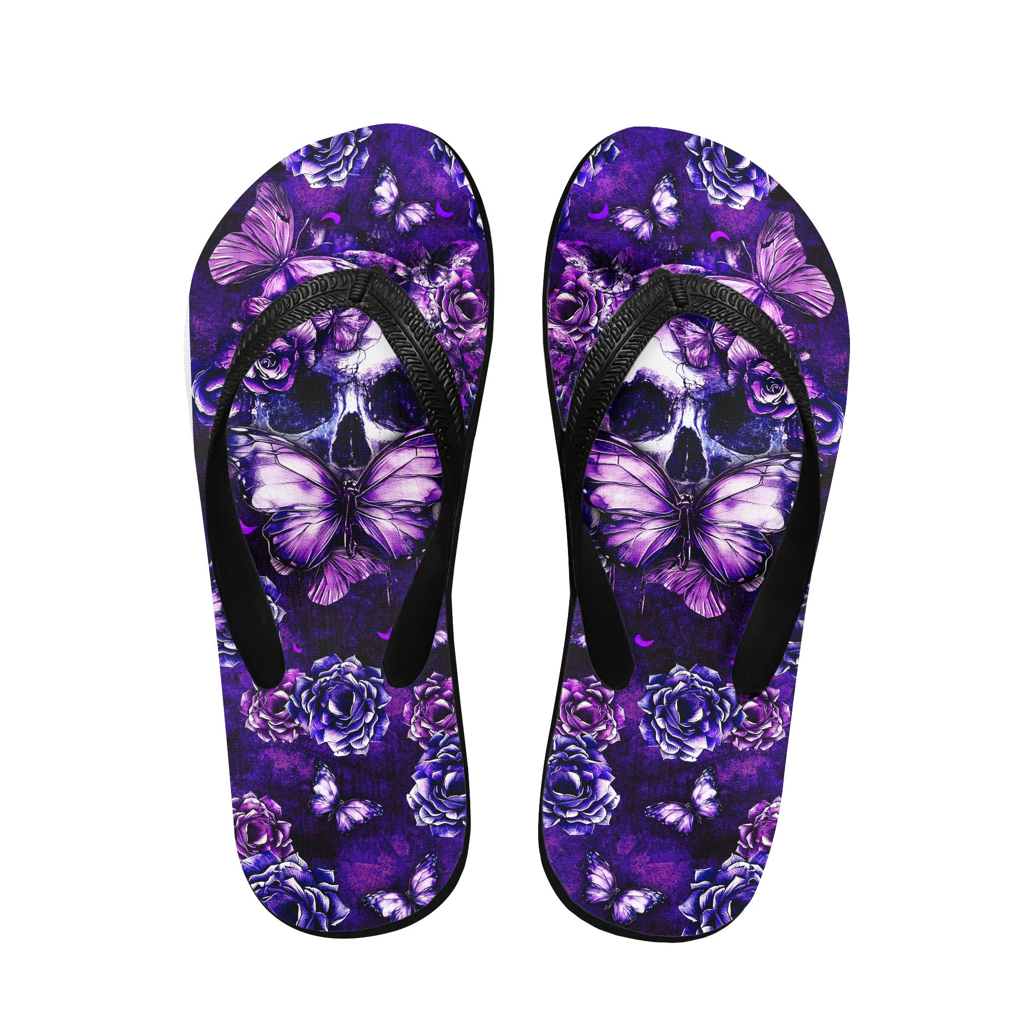 Image of a pair of beach flip flops with a sleek design, featuring a comfortable yoga mat footbed, non-slip sole, and water-friendly materials. Perfect for summer outings, beach walks, and casual occasions.