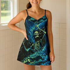 Thunderous Soul Rebirth Short Cami Dress