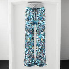 Deep Sea Remains Skull Women's High-waisted Wide Leg Pants