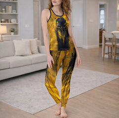 Urban Decay Skull Gold Tanktop and Leggings