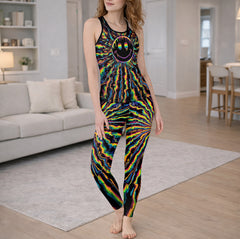 Melting Smiles Colorful Art Tanktop and Leggings