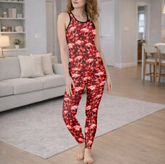 Scarlet Remnants Skull Garden Tanktop and Leggings