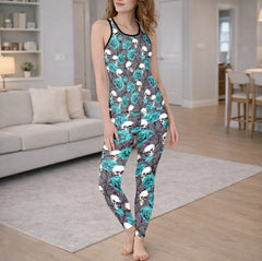 Cyanide Rose Garden Tanktop and Leggings