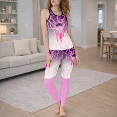 Sweet Venom Skull Art Tanktop and Leggings