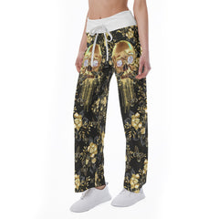 Image featuring a stylish set of women's tube top and high-waisted pants, perfect for summer outings and beachwear. The ensemble exudes a trendy and chic vibe, ideal for resort vacations, beach parties, and poolside lounging. The tube top offers a flattering silhouette, while the high-waisted pants provide comfort and style. This fashionable outfit set is a must-have for anyone looking to make a statement under the sun.