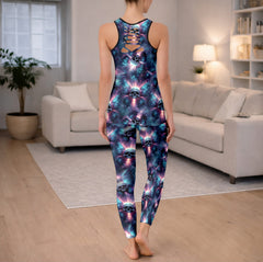 Electric Skull Surge Art Tanktop and Leggings