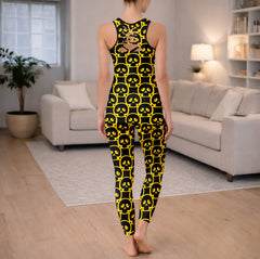 Golden Gaze Skulls Tanktop and Leggings