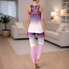 Sweet Venom Skull Art Tanktop and Leggings