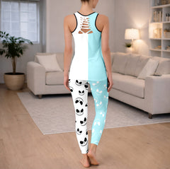 Frozen Smile Art Tanktop and Leggings