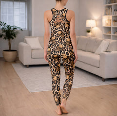 Leopard Grunge Skull Tanktop and Legging