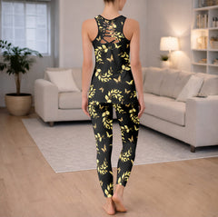 Gilded Butterfly Garden Tanktop and Leggings