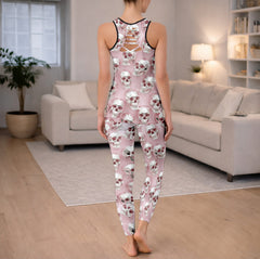 Pastel Skull Pile Tanktop and Leggings
