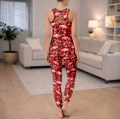 Scarlet Remnants Skull Garden Tanktop and Leggings