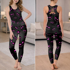 Glowing Gothic Smiles Tanktop and Leggings