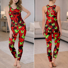 Neon Nature's Puzzle Tanktop and Leggings