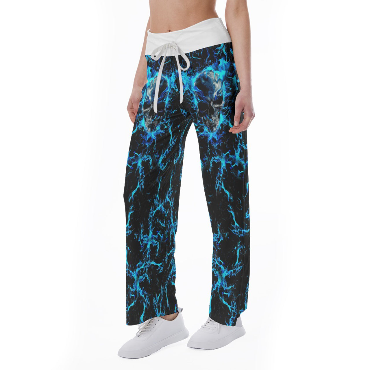 Image featuring a stylish set of women's tube top and high-waisted pants, perfect for summer outings and beachwear. The ensemble exudes a trendy and chic vibe, ideal for resort vacations, beach parties, and poolside lounging. The tube top offers a flattering silhouette, while the high-waisted pants provide comfort and style. This fashionable outfit set is a must-have for anyone looking to make a statement under the sun.