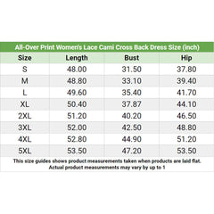 Black & White Skull Pattern Women's Lace Cami Sleepwear