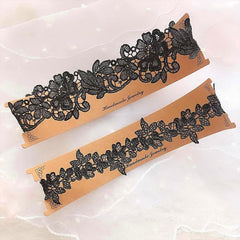 Black Lace Garter