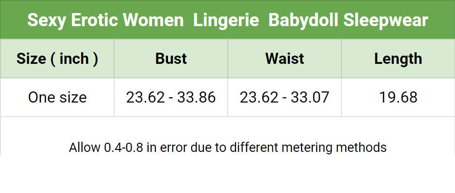 Indulge in confidence and allure with our Erotic Women's Open Bra Lace Babydoll. A sexy and playful lingerie set designed to enhance your sensual charm with its intricate lace details and seductive hollow-out features. Embrace your feminine confidence and make every moment unforgettable."