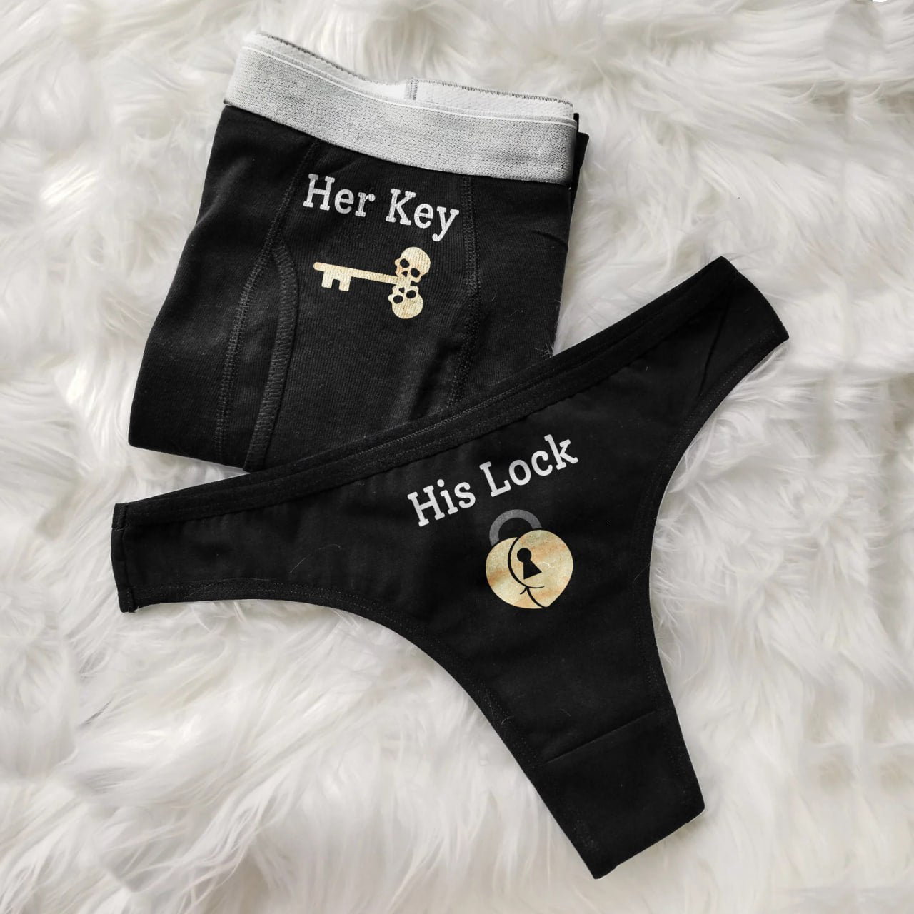 Novelty Panties CafePress 1st Wedding Anniversary Thong - Funny