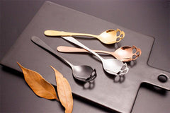 Gothic Skull-Shaped Teaspoon – Great Gift for Marketing, Punkrock, Biker & Tattoo Lovers