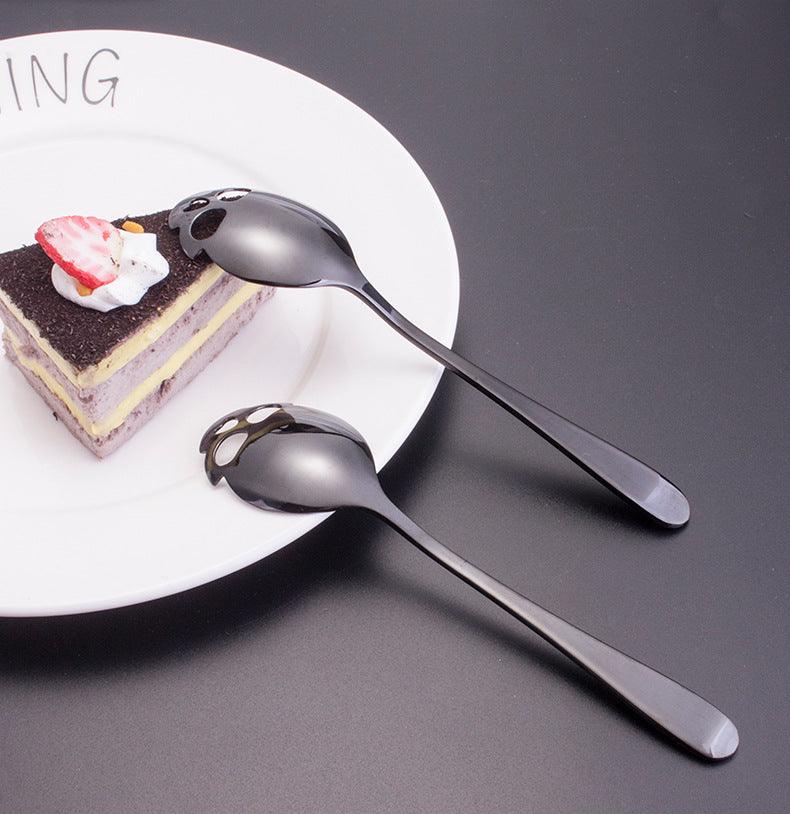 Gothic Skull-Shaped Teaspoon – Great Gift for Marketing, Punkrock, Biker & Tattoo Lovers