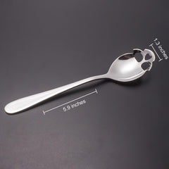 Gothic Skull-Shaped Teaspoon – Great Gift for Marketing, Punkrock, Biker & Tattoo Lovers