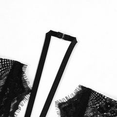 This Lace Women Body Lingerie Set features a delicate lace design that offers a seductive and alluring look. With its fancy hollow out construction, this outfit adds an unexpected touch of eroticism. Perfect for a special night or just to add some spice to your lingerie collection.