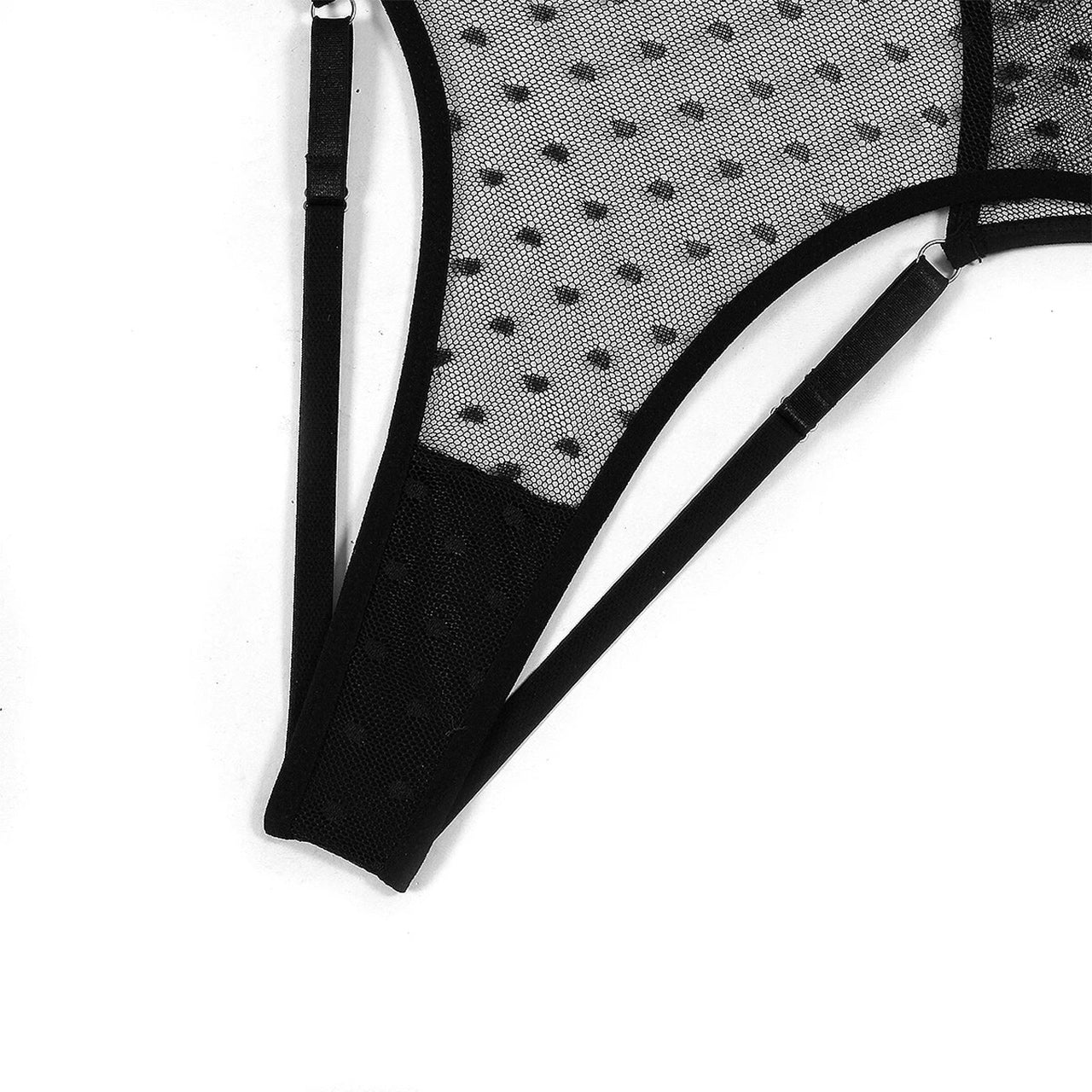 This Lace Women Body Lingerie Set features a delicate lace design that offers a seductive and alluring look. With its fancy hollow out construction, this outfit adds an unexpected touch of eroticism. Perfect for a special night or just to add some spice to your lingerie collection.