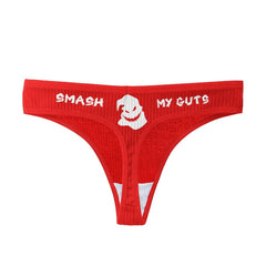 Wonder Skull Funny and Chic Women's Thongs Pack is perfect for anyone who doesn't take life too seriously. Each pair combines playful humor with gothic-inspired graphics, making them both comfortable and conversation-worthy. The soft ribbed fabric feels great all day, while the variety of colors gives you options for any occasion. Whether for yourself or as a gift, these thongs prove that comfort and personality go hand-in-hand.