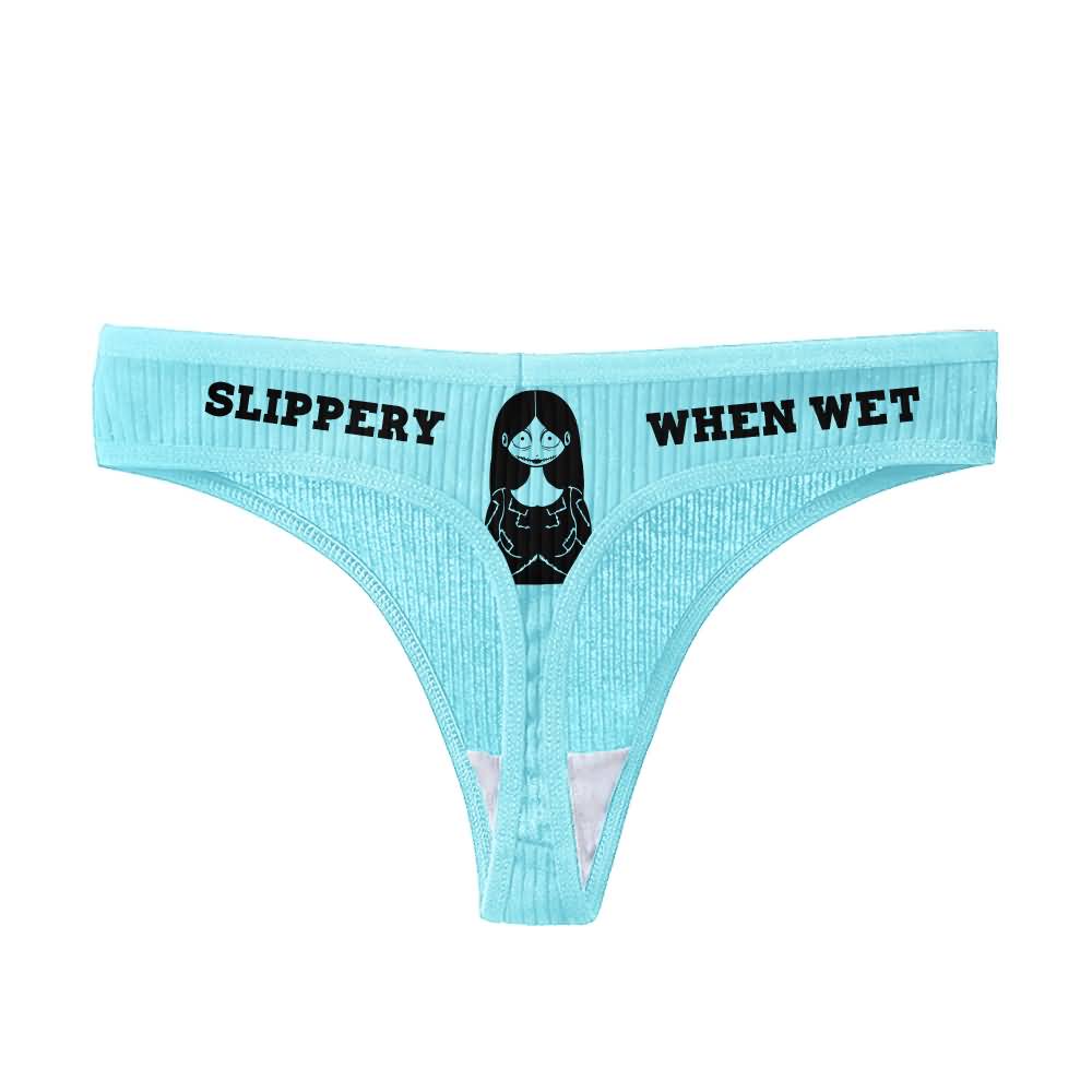 Wonder Skull Funny and Chic Women's Thongs Pack is perfect for anyone who doesn't take life too seriously. Each pair combines playful humor with gothic-inspired graphics, making them both comfortable and conversation-worthy. The soft ribbed fabric feels great all day, while the variety of colors gives you options for any occasion. Whether for yourself or as a gift, these thongs prove that comfort and personality go hand-in-hand.
