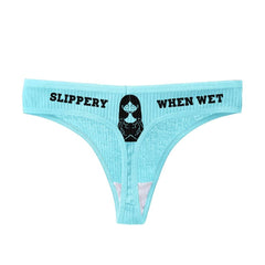 Wonder Skull Funny and Chic Women's Thongs Pack is perfect for anyone who doesn't take life too seriously. Each pair combines playful humor with gothic-inspired graphics, making them both comfortable and conversation-worthy. The soft ribbed fabric feels great all day, while the variety of colors gives you options for any occasion. Whether for yourself or as a gift, these thongs prove that comfort and personality go hand-in-hand.
