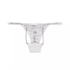 Elevate your lingerie collection with our Sexy G-string Panty, Lace Adjustable Thong. Immerse in innovative lace design for a personalized fit. Experience the fusion of Floral Lace Technology for alluring sophistication and lasting comfort. Choose dual-tone elegance with two color options to make a bold statement in your intimate wardrobe. A unique blend of style and comfort that stands out from the ordinary.