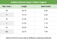 Sexy Women's Lingerie, Deep V Halter Bodysuit Babydoll Sleepwear. This seductive lingerie features a deep V halter neck, lace-up front with bow embellishment, adjustable straps, g-string style bottom, and a backless design, perfect for adding allure to your sleepwear collection.