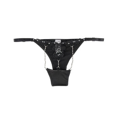 Elevate your lingerie collection with our Sexy G-string Panty, Lace Adjustable Thong. Immerse in innovative lace design for a personalized fit. Experience the fusion of Floral Lace Technology for alluring sophistication and lasting comfort. Choose dual-tone elegance with two color options to make a bold statement in your intimate wardrobe. A unique blend of style and comfort that stands out from the ordinary.