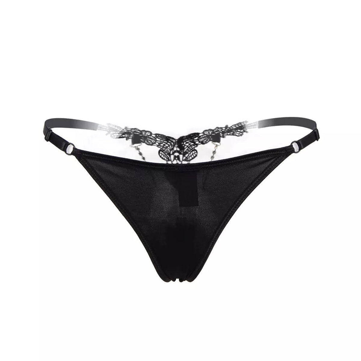 Elevate your lingerie collection with our Sexy G-string Panty, Lace Adjustable Thong. Immerse in innovative lace design for a personalized fit. Experience the fusion of Floral Lace Technology for alluring sophistication and lasting comfort. Choose dual-tone elegance with two color options to make a bold statement in your intimate wardrobe. A unique blend of style and comfort that stands out from the ordinary.