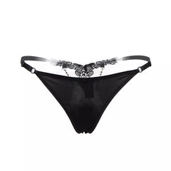 Elevate your lingerie collection with our Sexy G-string Panty, Lace Adjustable Thong. Immerse in innovative lace design for a personalized fit. Experience the fusion of Floral Lace Technology for alluring sophistication and lasting comfort. Choose dual-tone elegance with two color options to make a bold statement in your intimate wardrobe. A unique blend of style and comfort that stands out from the ordinary.