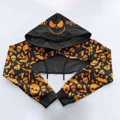 An alluring and seductive lingerie set with a gothic style, featuring intricate details and a unique print that makes it perfect for Halloween or any daring occasion. The set includes a top and bottom, both designed to fit perfectly and enhance the wearer's curves, making her feel confident and empowered.