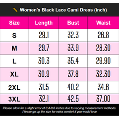 Gothic Zodiac Starry Women's Black Lace Cami Dress Babydolls Nightgowns