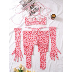 Wonder Skull Women's Lingerie Set with Open Bra Underwire Lace Garter Bra and Panty Set from Wonder Skull Store. Bold and beautiful design for a daring expression of confidence. Exceptional support with underwire construction. Made from soft, luxurious materials for comfort. Adjustable straps, garter lengths, and multi-hook closure for a perfect fit. Versatile and practical for everyday wear, with seamless integration under clothing.