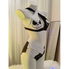 Wonder Skull Bikini 2 Piece Set High Waist Cross Strap Swimsuit combines comfort and style with its soft, stretchy fabric and flattering high-waisted design. Featuring unique cross-strap accents and adjustable straps for a perfect fit, it’s made for all body types and ideal for enjoying shared moments by the water or outdoors.