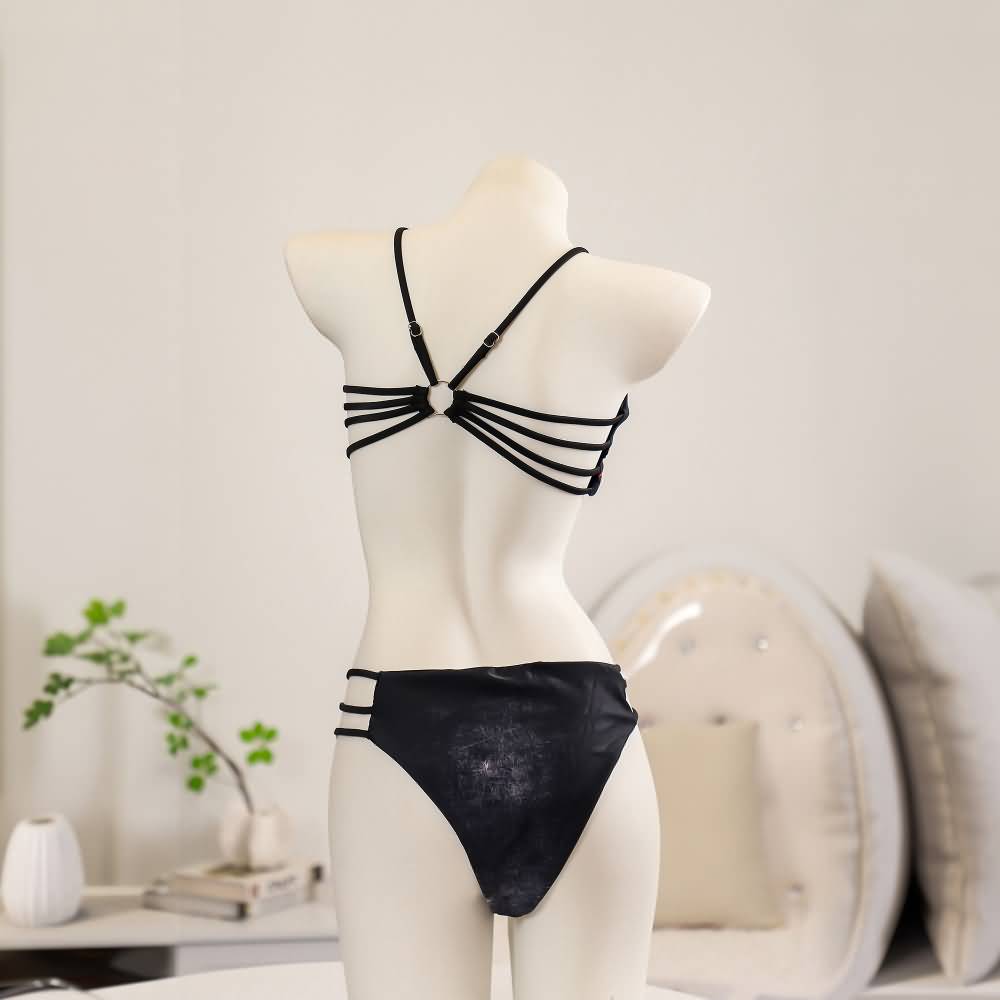 Wonder Skull High-Waisted Bikini Set, Unique Gothic Skull Bat Edgy Swimwear , perfect for those who love unique, gothic-inspired swimwear. Designed for comfort, it features an adjustable strappy top and high-waisted bottoms for a secure fit. Made from breathable, UV-blocking fabric, this bikini combines style, practicality, and confidence for any sunny adventure.