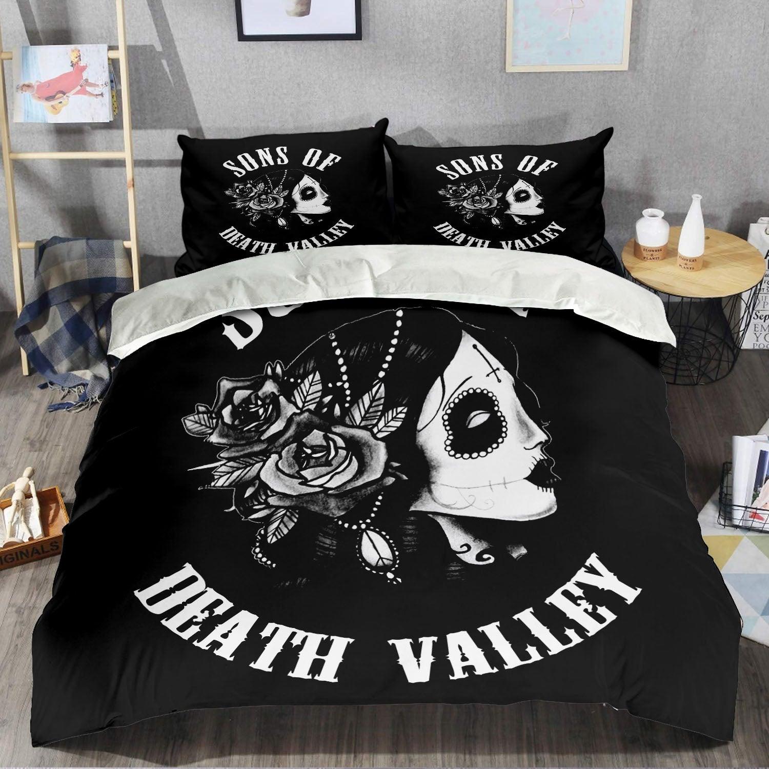 Sons Of Death Quilt & Pillow Cases - Wonder Skull