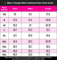 Grinning Red Bloom Micro Triangle Bikini Swimsuit