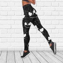 Worst Nightmare Tank Top and Leggings Set - Wonder Skull